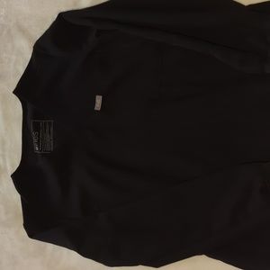 FIGS long sleeve black scrub top